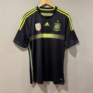 Adidas Spain 2014 FIFA World Cup Away Soccer Football Jersey